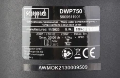 Scheppach dykpumpe DWP750