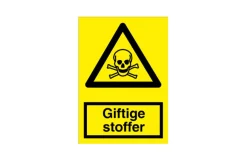 Skilt, giftige stoffer