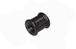 Sort muffe, 1/2"