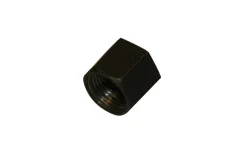 Sort slutmuffe, 3/4"