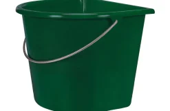 Spand med flad bagside, grøn