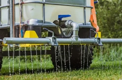Spredebom til IBC-tank