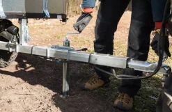 Støtteben til ATV skovtrailer, IB1200