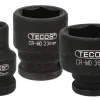 Tecos kort krafttop, 1/2" - 8 mm