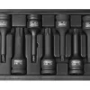 Tecos krafttoppesæt, torx - 1/2"