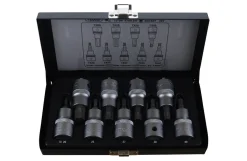 Tecos torx topsæt, 1/2"