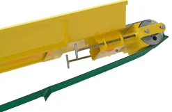 Transportbånd, 5 meter langt