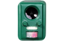 Ultralydsskræmmer til ræve, hunde og katte - med solpanel