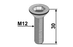 Unbrakobolt, M12x30